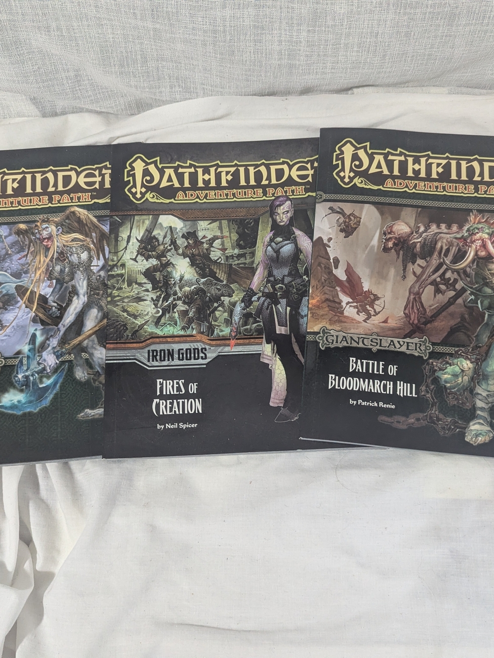 Set Three Pathfinder Adventure Path GiantSlayer Series